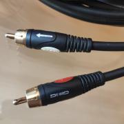 2db 2 RCA - 6,3 jack 5 méteres proel die hard pro audio kábel
