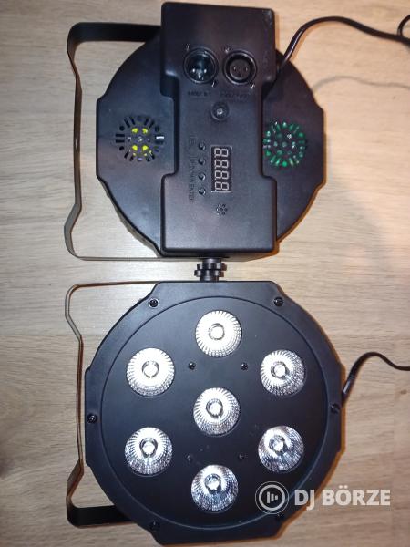 8db van! U king Rgbw led par 7x12w multi chip-es (beszámítás is)