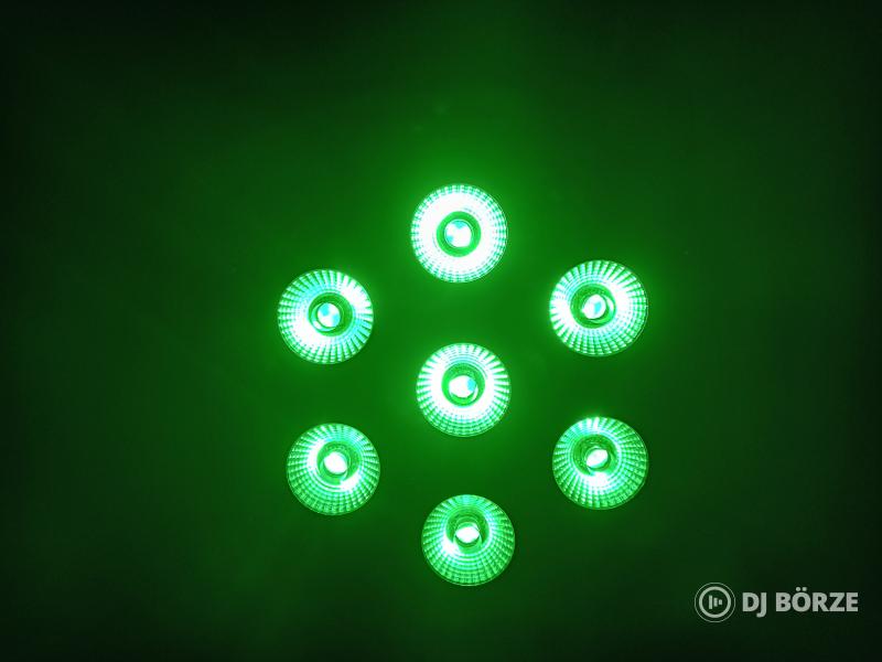 8db van! U king Rgbw led par 7x12w multi chip-es (beszámítás is)
