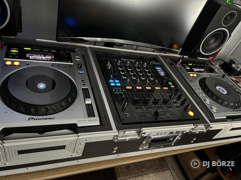 Pioneer CDJ850+DJM 800 Szett