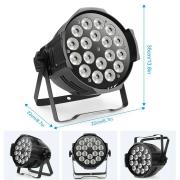 Eladó számlával, garanciával új 18x10 watt fém házas RGBW PAR lámpák