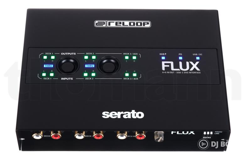 Reloop Flux (2 honapos, garanciális, makulátlan)