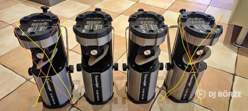 Discó fénytechnikák, Martin, Robe Spot XT150 DMX, TS-T5, derítő fény, robot lámpák, és egyebek