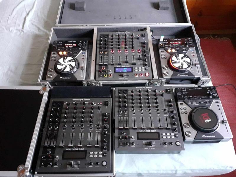 Pioneer DJM 900NEXUS, 800, 750, 400, XDJ-R1, MACKIE d.2, AME