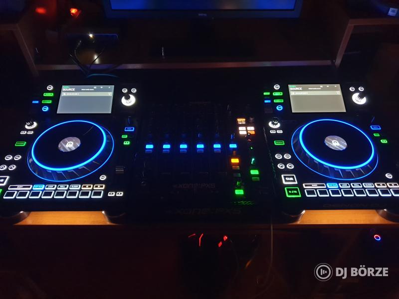 Denon SC5000 Prime pár + Xone PX5 keverőpult – újszerű állapotban