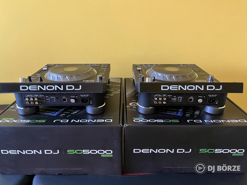 Denon SC5000 Prime pár + Xone PX5 keverőpult – újszerű állapotban