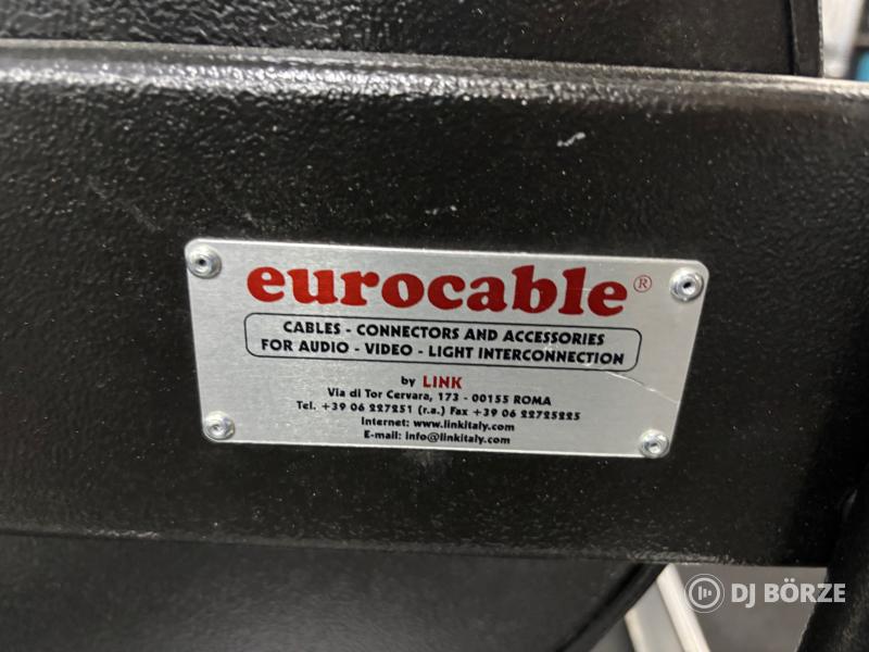 Eurocable nagy méretű kábeldob rackben