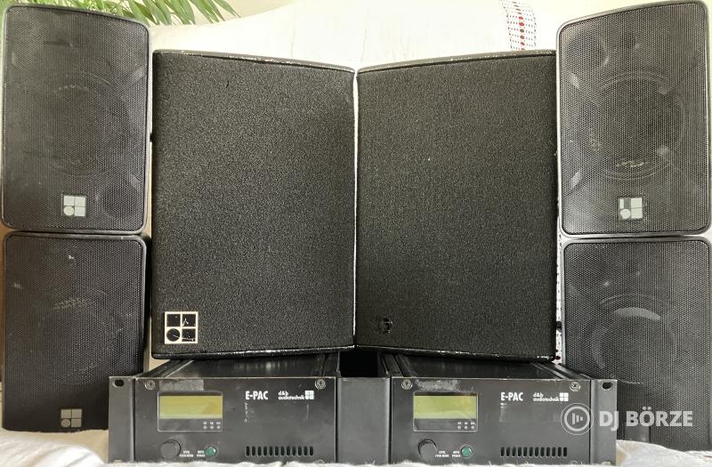D&B Audiotechnik rendszer