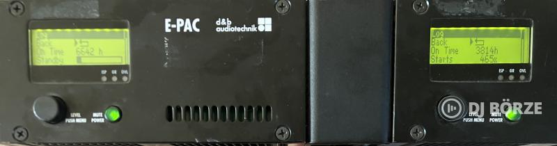 D&B Audiotechnik rendszer
