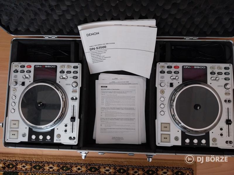 Eladó DJ felszerelés - CD lejátszók, keverő, koffer