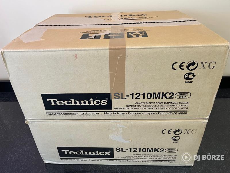 2DB GYŰJTŐI ÁLLAPOTÚ TECHNICS SL 1210-MK2