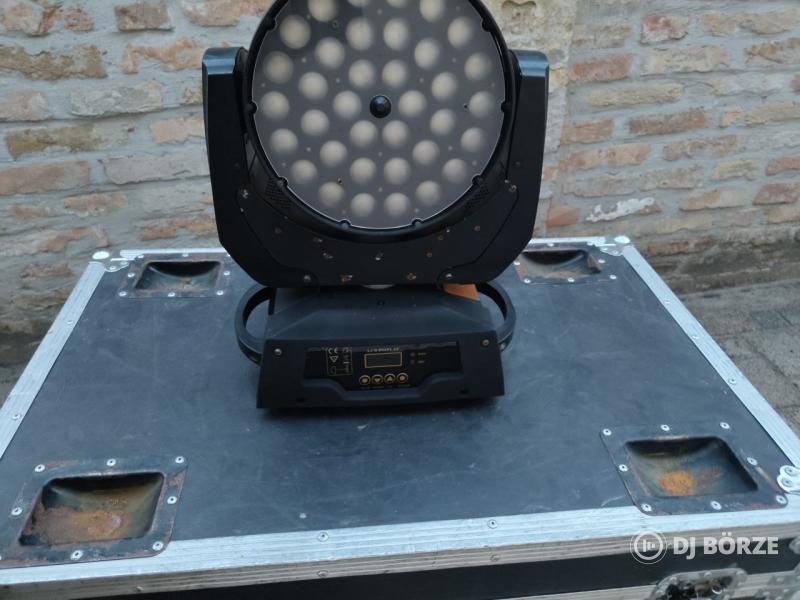 eladó 36x18W RGBW ZOOM robot és konténer