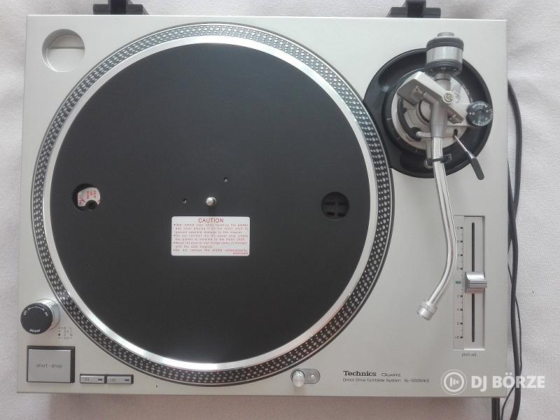 TECHNICS SL 1200 MK2 LEMEZJÁTSZÓ EREDETI CSOMAGOLÁSBAN  ELADÓ!