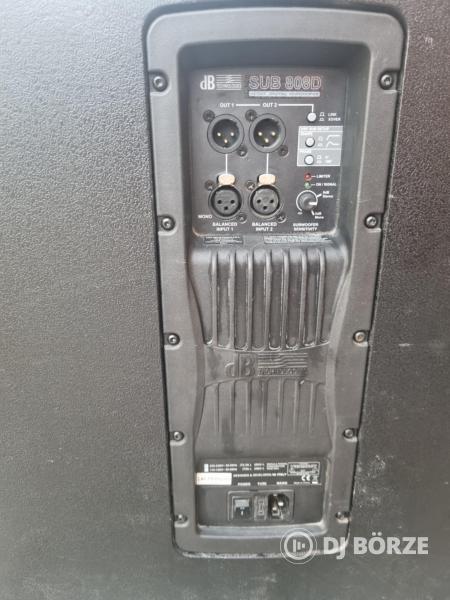 Db Technologies sub 808d aktív sub 1db