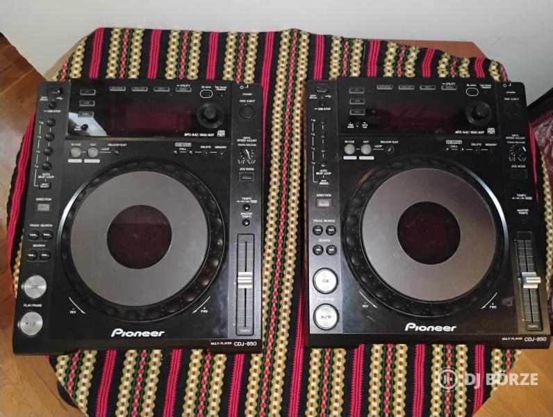 Eladó Pioneer CDJ-850 lejátszó pár
