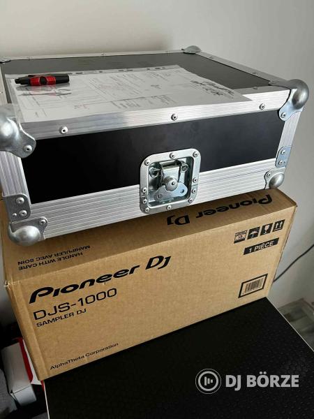 PIONEER DJS-1000 sampler / Stairville Tour Stage asztal 2m x 0,5m + lábak