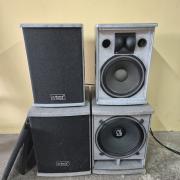 Garry PR hangfal szett + Crest CPX 1500 Végfok