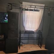 Hangfalszett és discofények