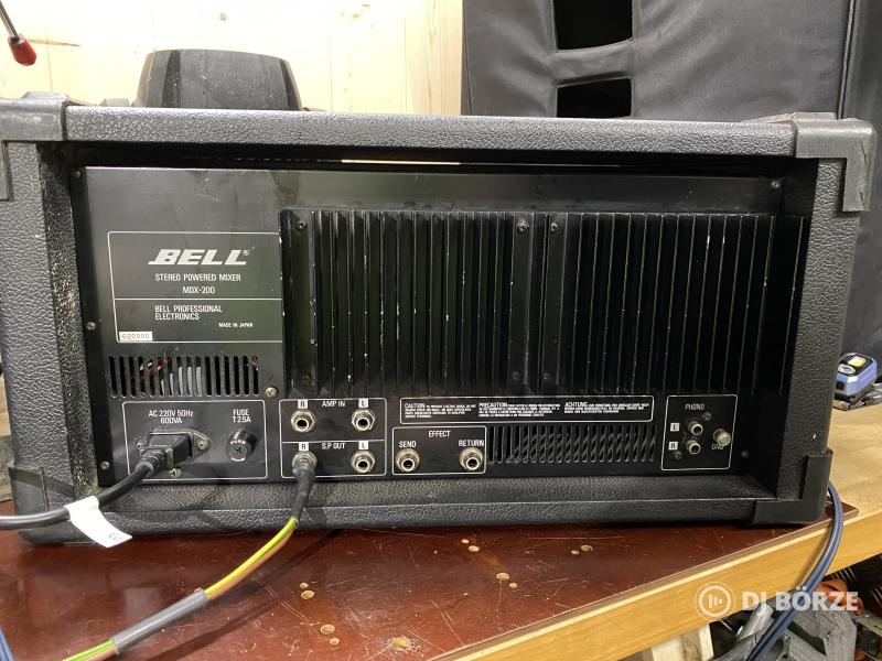Bell Audio MDX 200 keverőerősítő, hifi minőség, 2x~150W