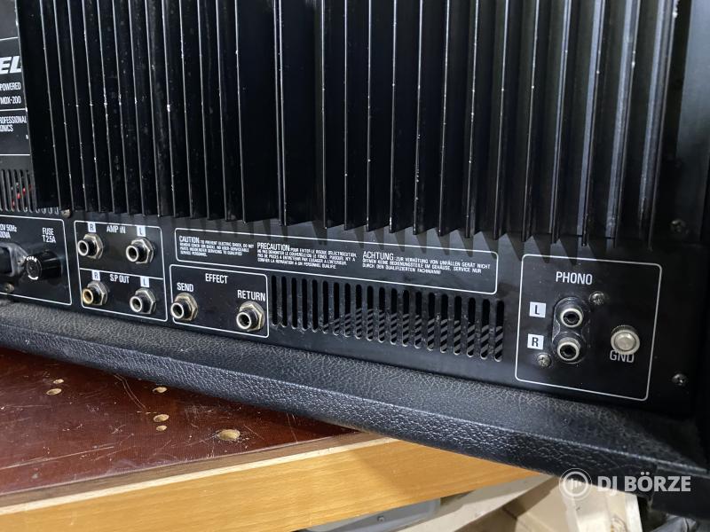 Bell Audio MDX 200 keverőerősítő, hifi minőség, 2x~150W