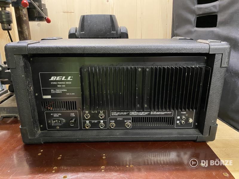Bell Audio MDX 200 keverőerősítő, hifi minőség, 2x~150W