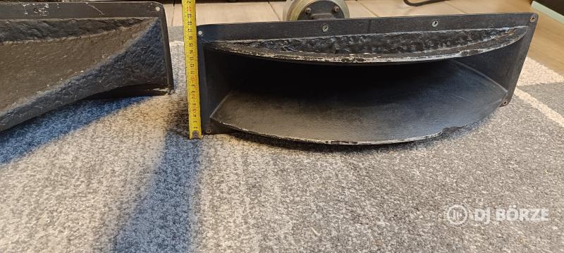 Yamaha JA-6603 közép/magassugárzó driverek + aluminium öntvény "Altec style" békaszáj tölcsérek