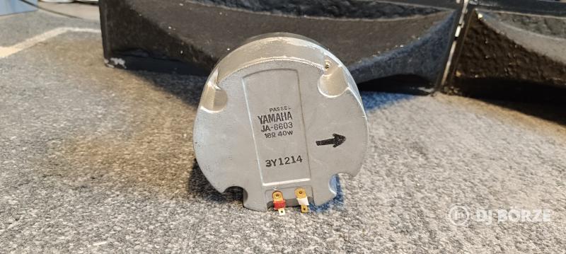 Yamaha JA-6603 közép/magassugárzó driverek + aluminium öntvény "Altec style" békaszáj tölcsérek