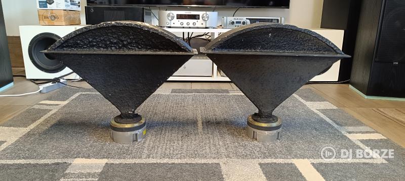 Yamaha JA-6603 közép/magassugárzó driverek + aluminium öntvény "Altec style" békaszáj tölcsérek