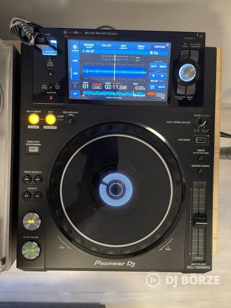 Pioneer XDJ-1000 MK2 + decksaver