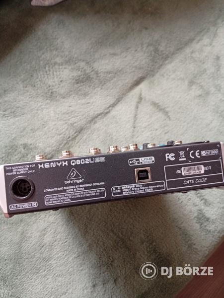 BEHRINGER XENYX  Q 802 USB keverőpult ELADÓ
