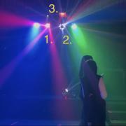 Disco fények