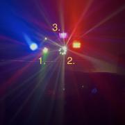 Disco fények
