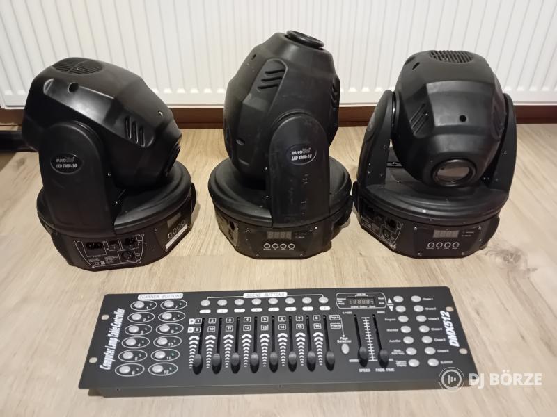 3db van! Eurolite Led THM 10 (60 Watt) Beszámítás is