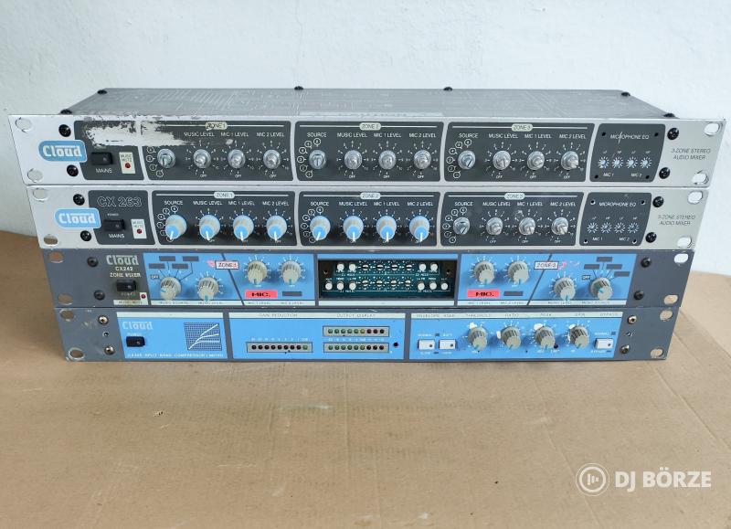 CLOUD CX242/CX263 zónamixerek és  CX335 limiter - hibásak