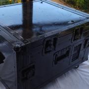 Rack Láda,Black.Két funkciós.