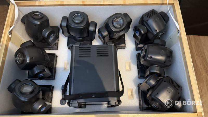 LED GOBO MOVING HEAD & ADJ REVO 4 & Szállítóláda