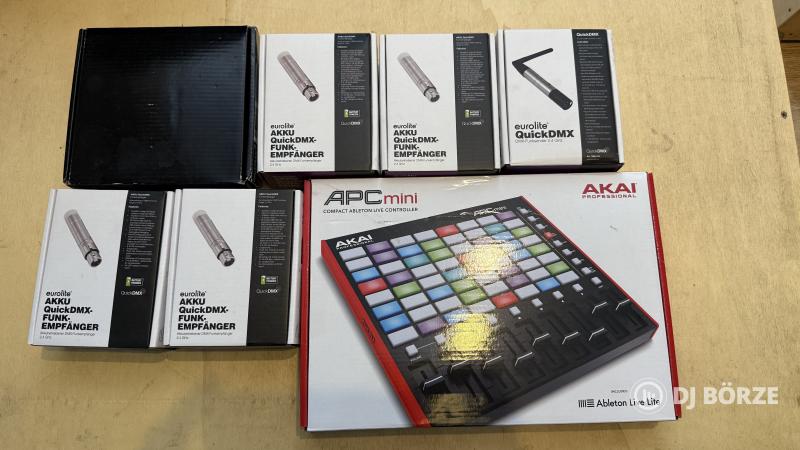 ADJ MyDMX 3.0 & Eurolite QuickDMX & 2 db MIDI