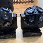 Inno Pocket Beam 12 & Beamz UV & Showtec Diszkógömb