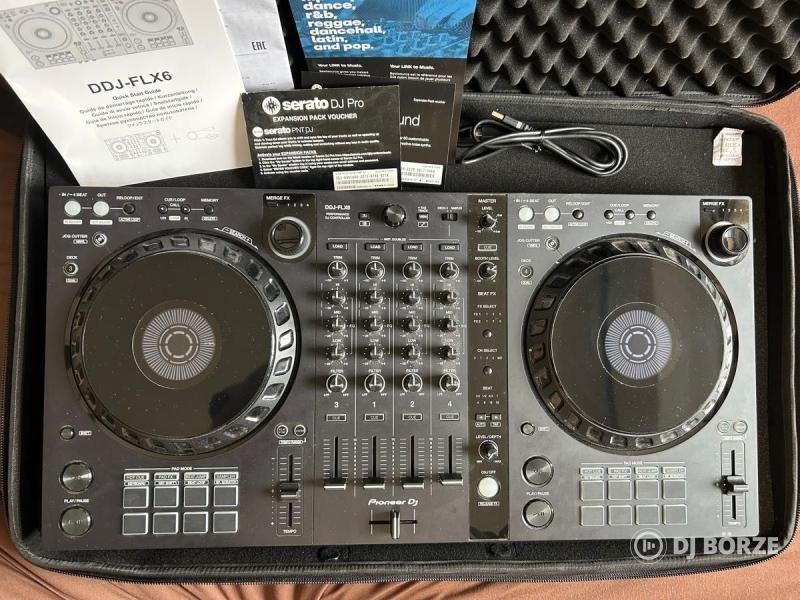 Pioneer DDJ-FLX6 Dark Grey 4-Channel DJ Controller Rekordbox Serato USB