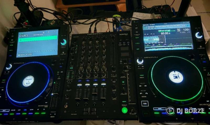2 Denon Sc6000+Denon X1850 Club Mixer