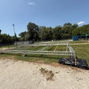 Global Truss F34 - 11 x 9 színpad fedés
