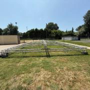 Global Truss F34 - 11 x 9 színpad fedés