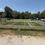 Global Truss F34 - 11 x 9 színpad fedés
