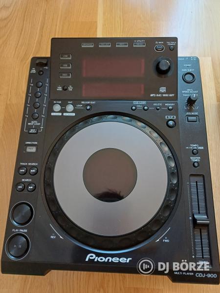 Pioneer CDJ-900 páros, megkímélt, tökéletesen működik