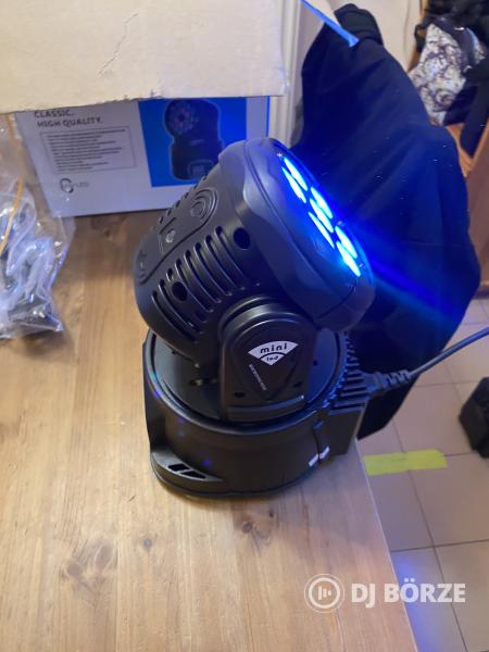 Mini LED Moving Head 7x10w RGBW wash diszkó lámpa