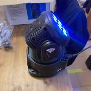 Mini LED Moving Head 7x10w RGBW wash diszkó lámpa