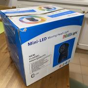 Mini LED Moving Head 7x10w RGBW wash diszkó lámpa