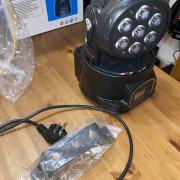 Mini LED Moving Head 7x10w RGBW wash diszkó lámpa