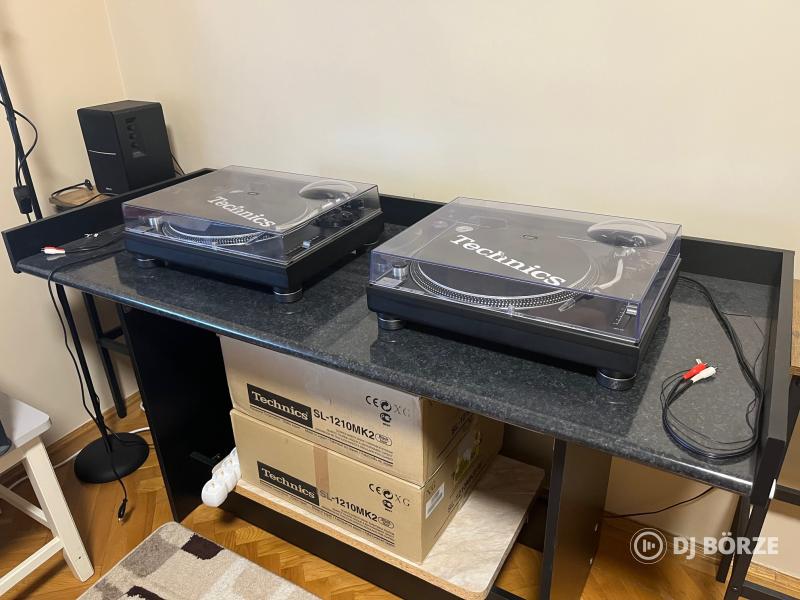 ELADÓ PÁRBAN 2DB GYŰJTŐI ÁLLAPOTÚ TECHNICS SL-1210MK2 LEMEZJÁTSZÓ