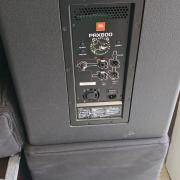 JBL Sub mélynyomó PRX815 2db